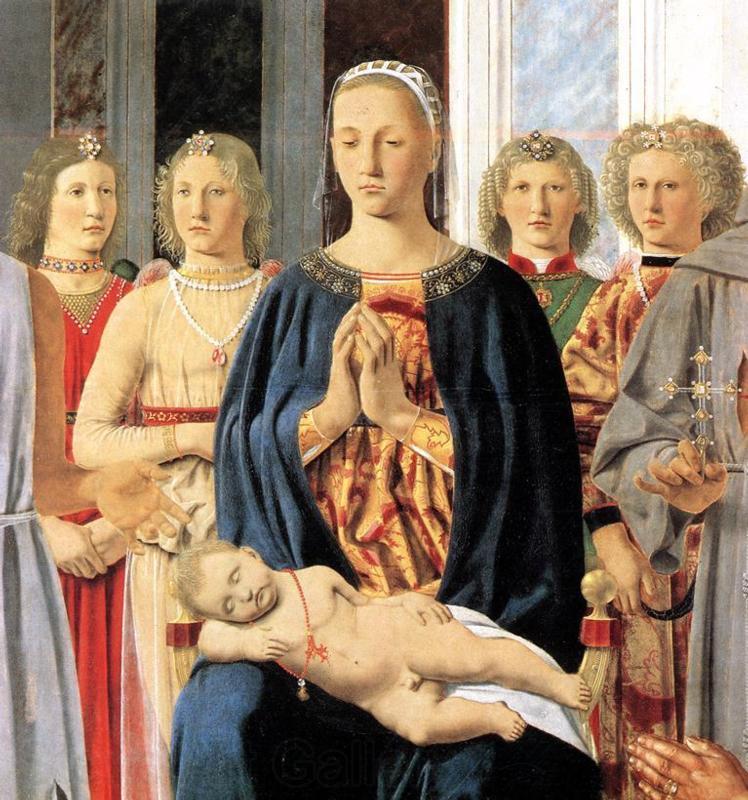 Piero della Francesca Madonna and Child with Saints Montefeltro Altarpiece Germany oil painting art